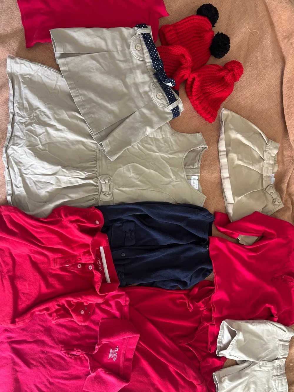 Girls School Uniform 14 piece bundle